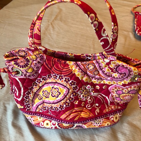 Vera Bradley Raspberry Fizz Sherry Tote bag - Picture 4 of 4
